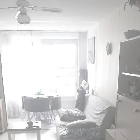 Studio In With Balcony 200 M From The Beach شقة